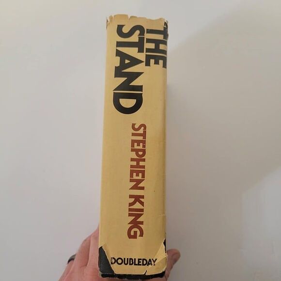 The Stand by Stephen King 1978 Hardcover DJ Book Club Edition Gutter Code T45 - Picture 2 of 9